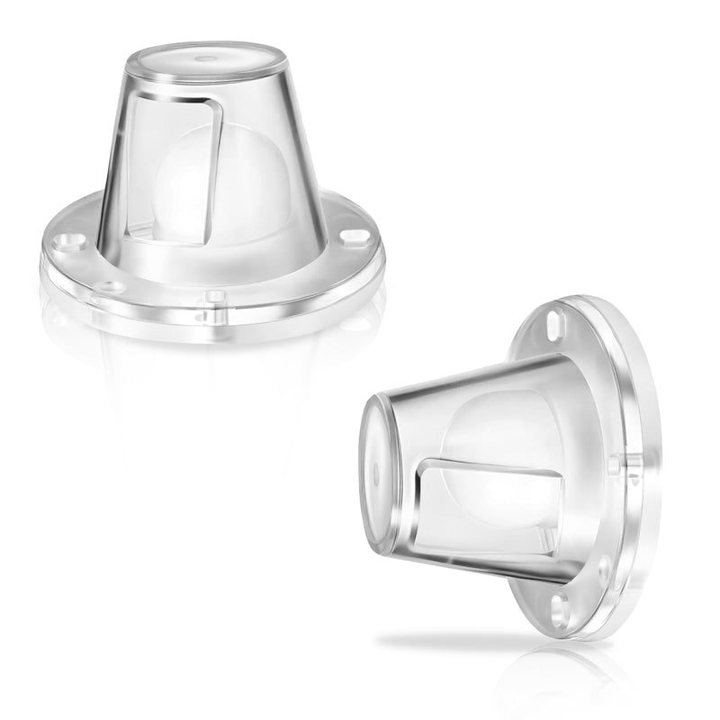 Boat Scupper Drain Valve Self-Bailing Ball,Fits 3/4" to 1-1/2" Marine Drain Holes, One-Way Automatic Drain Valve Replaces Old Flapper Scuppers,Compatible with Most Boat Models 2 Pack