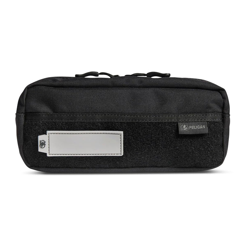 Pelican Aegis EDC Molle Pouch (8" x 4") - for Aegis Backpack and Duffel (Black) | MOLLE EDC Pouch with brushed nylex and zipper for storage, organization and travel