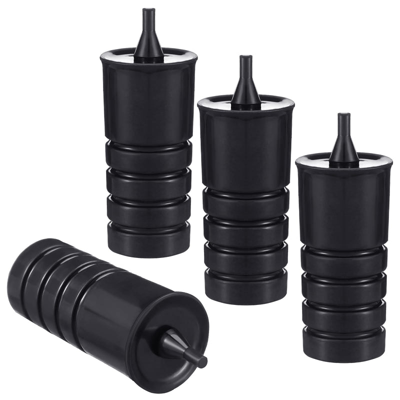 Tallew 4 Pcs Tailgate Spare Tire Bump Stop Kit Bumper Dampers Antirattle Tailgate Stabilizers Compatible with 2007-2024 JK/JL Models, Rubber Exterior Accessories for Spare Tire Carrier