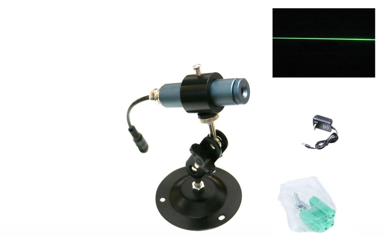 532nm Green Line Module Generator Diode for Halloween Positioning Alignment Locator Wood Stone Fabric Cutting Swamp 5mw DC5V(532nm Line)