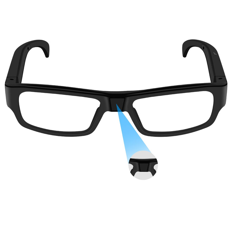 Camera Glasses Wearable HD 1080P Video Smart Glasses Outdoor Sport Action Recording Glass Camera for Cycling, Driving, Hunting, Hiking, Fishing