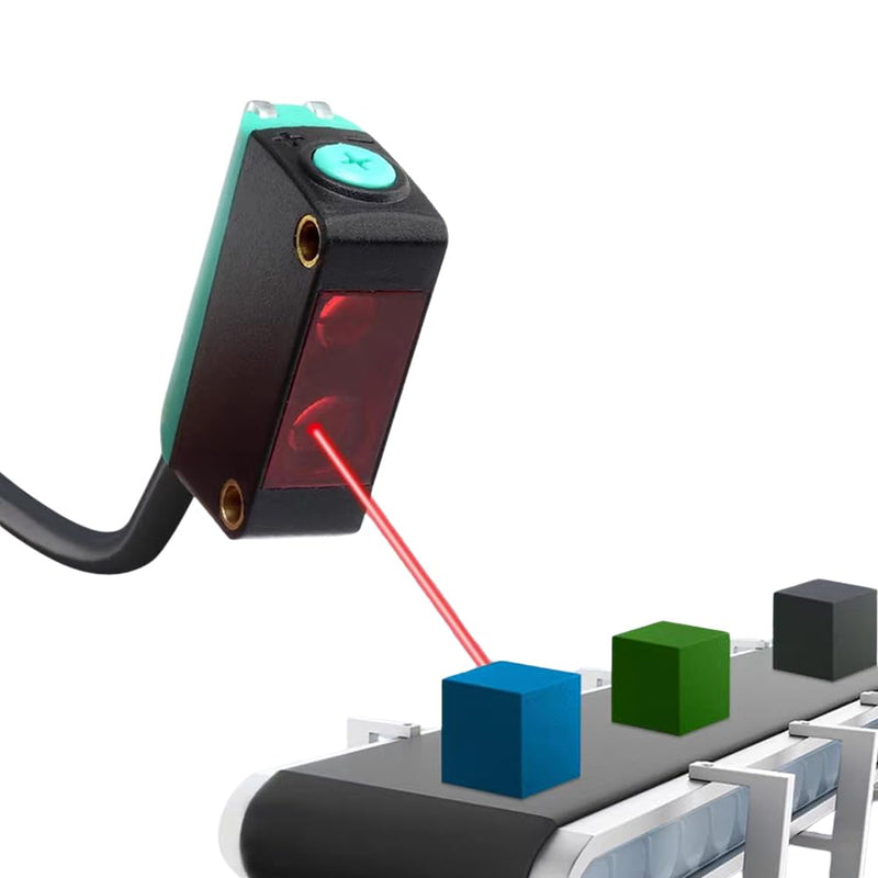 BGSX-LS61 Photoelectric Sensors, Background Suppression Diffuse Photoelectric Switch, Not Affected by Object Color(NPN Output) BGSX-LS61(NPN) Industry