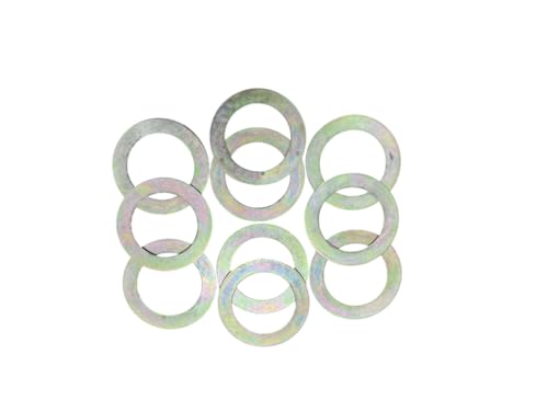 Bucket Pin Shims Washer (70mm x 45mm x 1.5mm) - Set of 10, Compatible with Various Earthmoving Machines - Durable Replacement Parts for Improved Performance