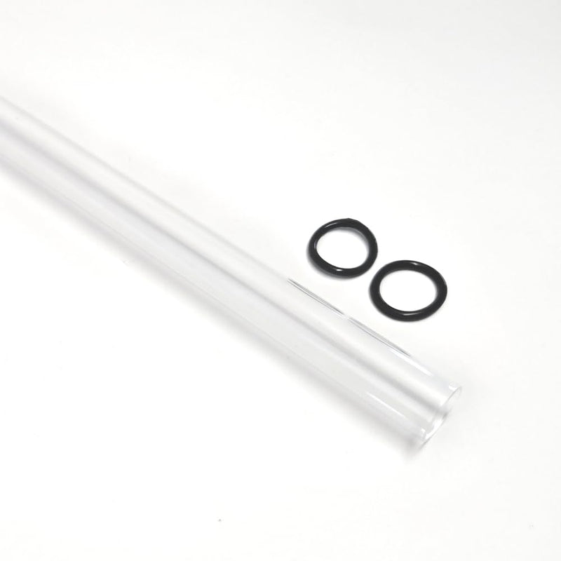 Aquasana Quartz Sleeve for AQ-UV-10C, AQ-UV-Q330 14.7" Sleeve Premium OEM Compatible Quartz Sleve for AQ-UV-L330C Lamp Including 2 Gaskets, Guaranteed for 1 Year
