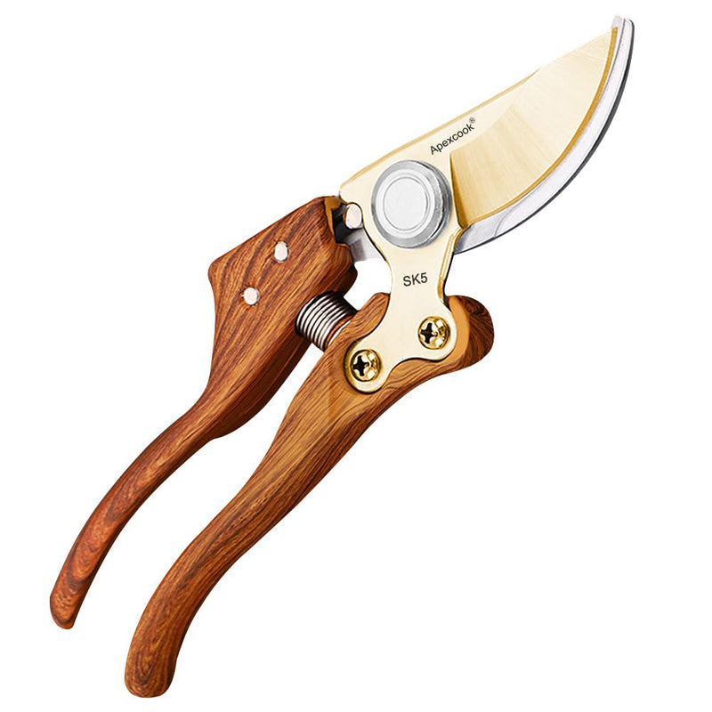 Garden Shears, Handheld Pruning Shears for Heavy Duty, Ergonomic Gardening Tools for Pruning Branches, Plants, Shrubs and Vines, Professional Sharp Garden Scissors (Modern Garden Scissors) Modern Garden Scissors