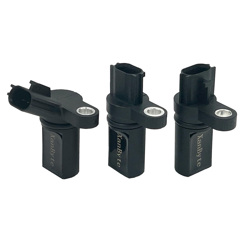 Camshaft Crankshaft Position Sensor Compatible with Nissan & Infiniti Vehicles - 3.5L V6 - Altima, Maxima, 350Z, Murano, Quest, FX35, G35, M35 Set of 3