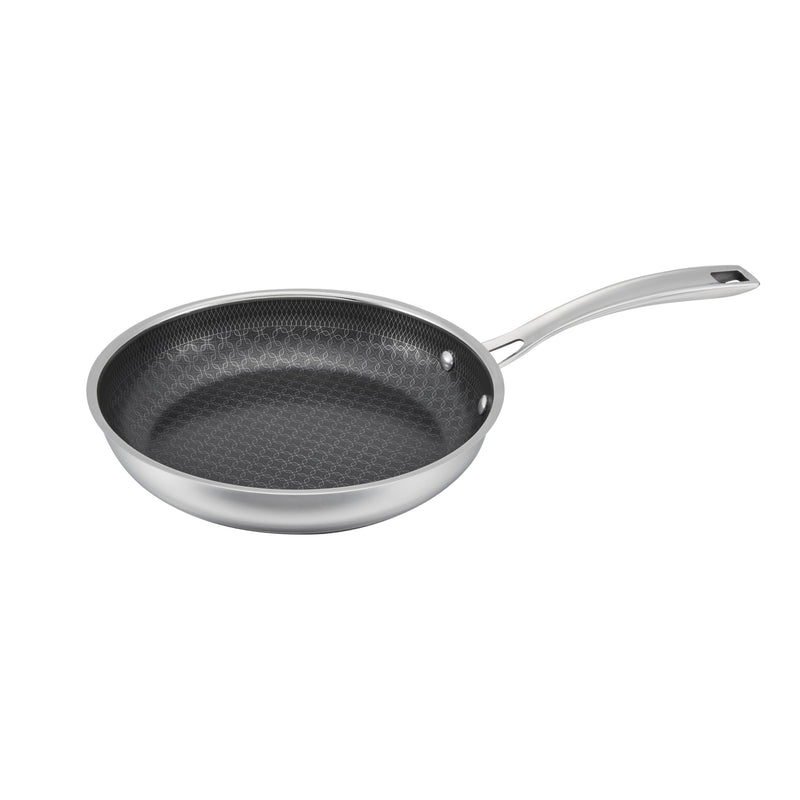 Cuisinart FusionPlus Hybrid Stainless Steel 8 Inch Skillet, PURELYSEAR Hybrid Searing Surface, Oven Safe, Cool Grip Handle, Dishwasher Safe, Induction Compatible 8-inch Skillet