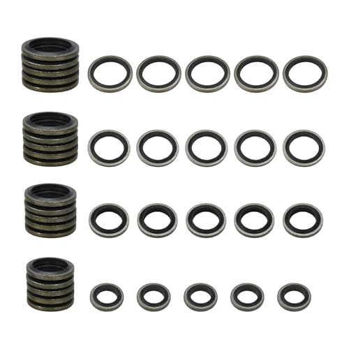 3918188 40PCS Fuel Sealing Washers(8mm 10mm 12mm 14mm)