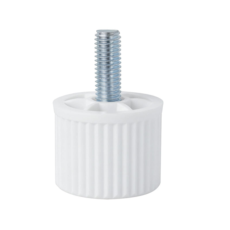 5304518536 5304518500 Freezer Foot Compatible for Frigidaire Freezer Foot Replacement Part, Made of Durable Metal Materials, Long-Lasting and Reliable