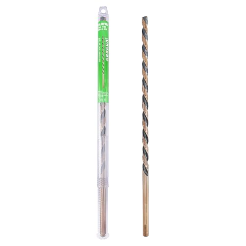 3/8 x 18 Inch Long Drill Bit M2 High Speed Steel Drilling for Wood and Metal, with 13 Inch Flute 3/8" x 18"