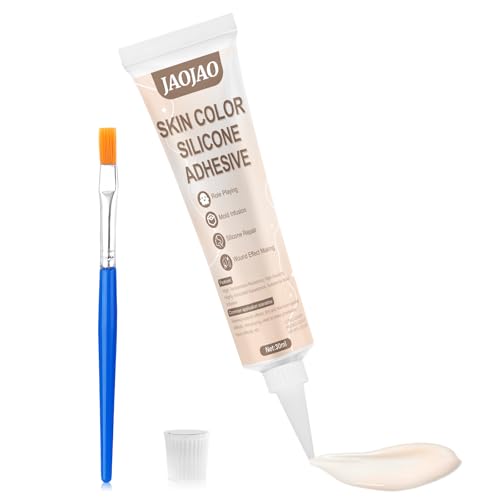 JAOJAO Silicone Adhesive Glue for Doll Repair, High Elasticity Simulation