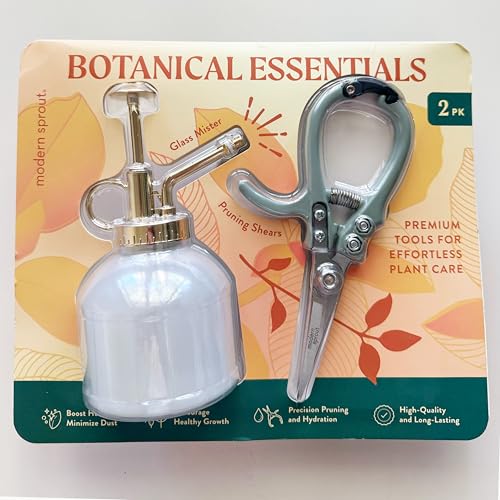 Modern Sprout Botanical Kit - Pruning Shears & Plant Mister - Sage
