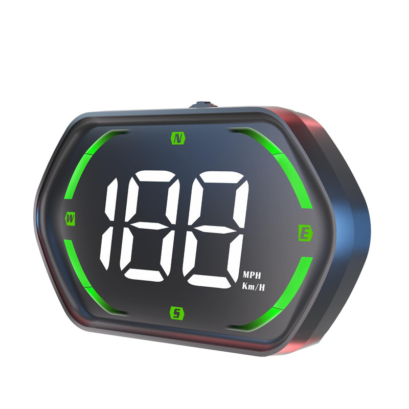 SinoTrack Universal GPS Speedometer, Car HUD Display with Large Screen & Speed Alarm | Heads-Up Display for All Vehicles Overspeed Warning Night Mode Real-Time Speed Tracking