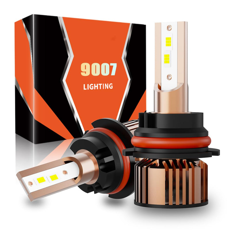Compatible for Ford F150 F250 F350 F450 1997 1998 1999 2000 2001 2003 Hi/Lo Dual Beam Light bulb,12V 55W 6000K,Pack of 2 for 1997-2003 F150