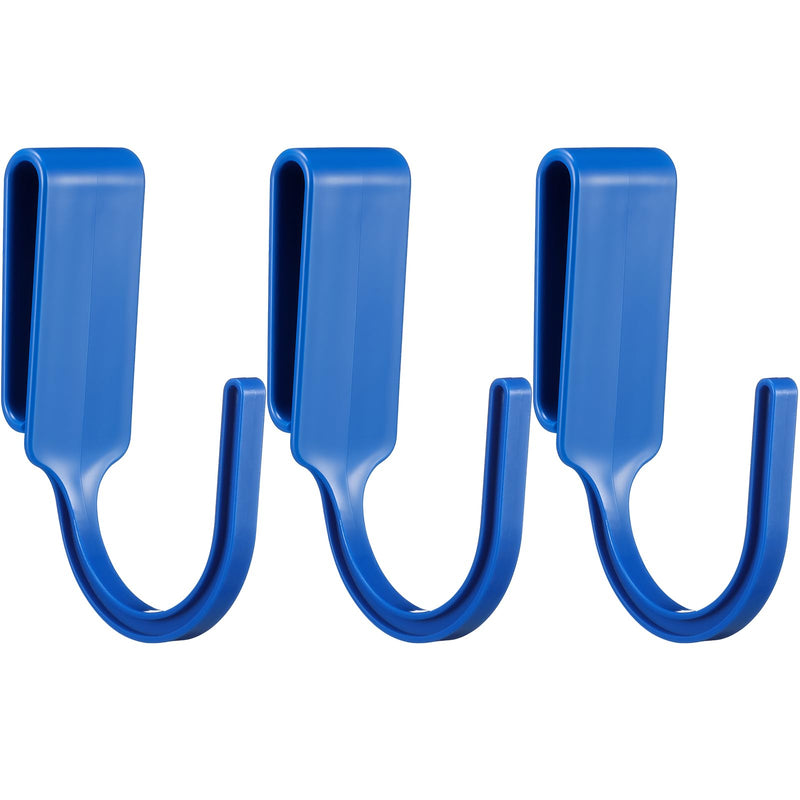AceOrbit 3 Pcs Concrete Finisher Tool Belt Tool Hook for Work Belts, Durable Holder for Tools, Hammer, Drill, or Electrical Accessories (Blue) Blue