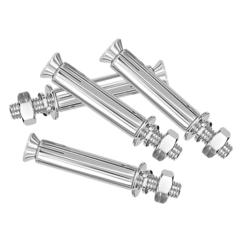 4Pcs 304 Stainless Steel M12 x 70mm Expansion Bolts Hex Anchors M12*70