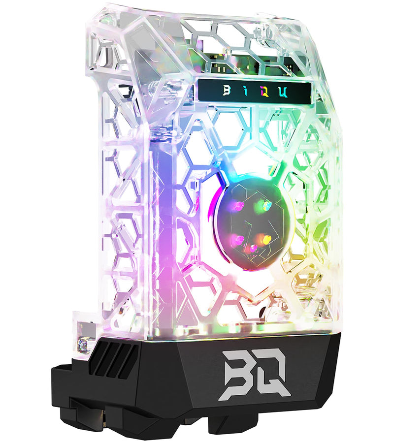 BIQU Panda Jet Pack V2.0 Transparent Shell with RGB Light Upgrade Print Head for Bambu-Lab P1P/P1S/X1C/X1E 3D Printer Panda Jet Pack V2 Transparent