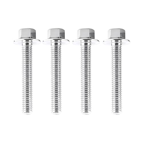 4PCS Car Ignition Coil Mounting Bolt Screws Kit, OEM#W706175S43 Stainless Steel Vehicle Ignition Bolt Screw Replacement Kit, Compatible with F-600 Super Duty E-350 (M5*25) M5*25