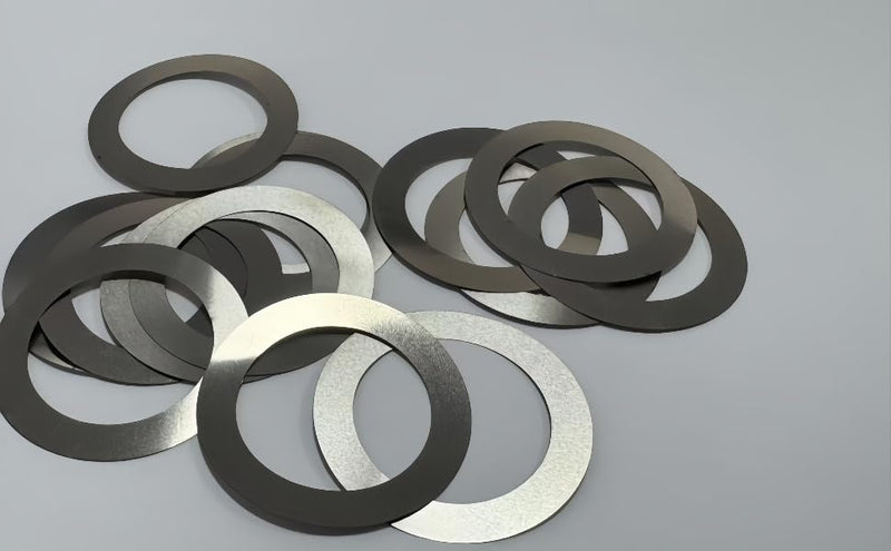 KALESYUJIN-(M6-M70)*0.07 DIN988 Metal Shim Washers Stainless Steel Ultrathin Gasket Thin Flat Washer (11.8 * 20 * 0.07-50PCS) 11.8*20*0.07-50PCS