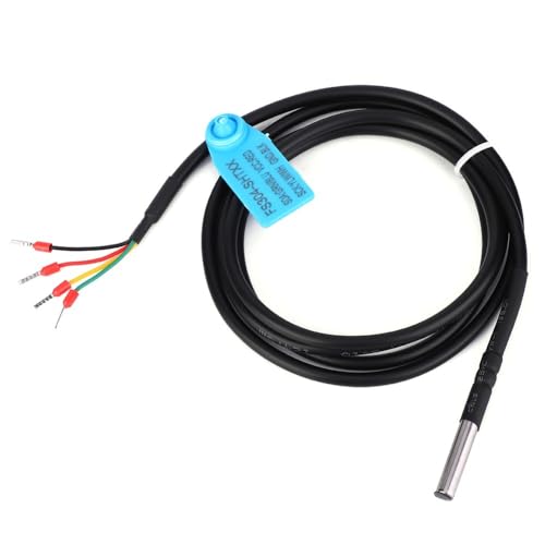 Soil Digital Temperature Humidity Sensor Probe Low Consumption I2C Output Stainless Steel Case(SHT30)