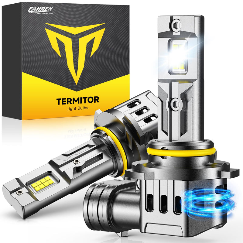  [AUSTRALIA] - FAHREN 9005 HB3 Led Bulb, 2026 Elite Core 16 Chips 𝟕𝟎,𝟎𝟎𝟎𝐋𝐌 𝟏𝟐𝐗 Brightest Hb3 Fog Light Bulbs, Advanced Cooling System for 90000Hrs Lifespan, Enhanced Night Driving Visibility, Pack of 2 9005/HB3