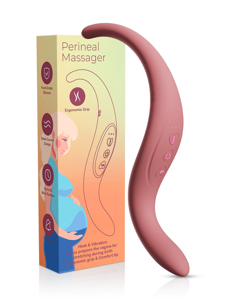 Female Personal Massager - Women Private Care Tool,with 10 Vibration and 3 Heating,Rose Vibrating can Relax Pelvic Floor Muscles and Awaken Internal Tissue Vitality,Prenatal and Postpartum Essentials