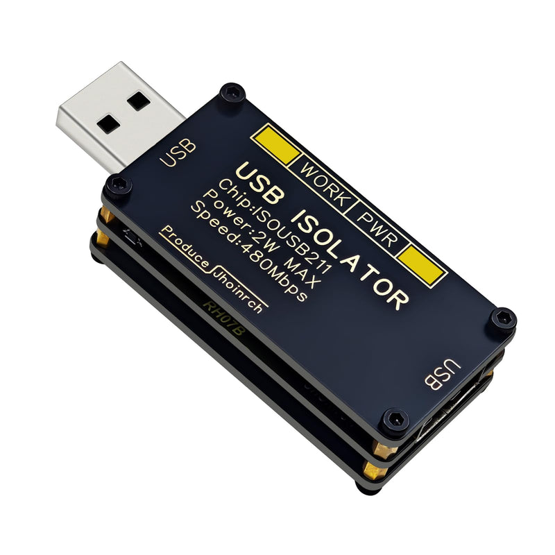 USB 2.0 480Mbps High Speed Isolator Supports 5000Vrms Signal Isolation and 1500V Voltage Isolation