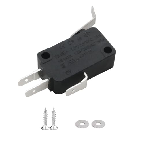 7305150 Rotor Position Switch Replacement Part 125/250V AC Black Water Softener Switch Suitable for 7030713/7030705/9001800/WS21X10003 Models