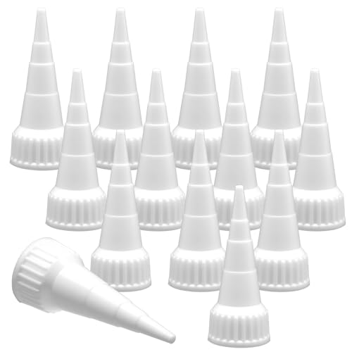 12-Piece Tapered Glue Nozzle Caps 12