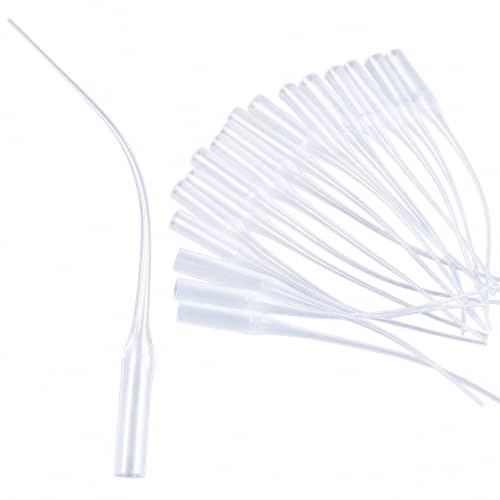 220Pcs Micro CA Glue Tips, Precision Glue Applicator Tips with Anti-Clogging Design & Extended Length for Super Glue Bottles, DIY Crafts, Model Building, Guitar Repair