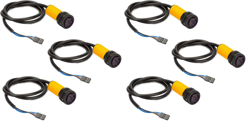 HiLetgo 3pcs E18-D80NK Infrared Photoelectric Switch Obstacle Avoidance Sensor Module (Pack of 2) 3pcs (Pack of 2)