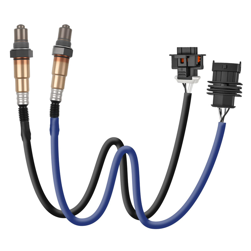 2Pcs Oxygen Sensor Upstream Downstream O2 Sensor Fit for 2011-2016 Chevy Cruze 2012-2020 Chevy Sonic 2013-2020 Chevy Trax 1.4L L4, 2013-2021 Buick Encore 1.4L L4 Replace 234-4528 234-4529