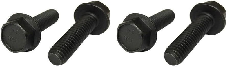 (10) M8-1.25x25 Metric Class 10.9 Hex Flange Bolts Frame Cap Screws Phos & Oil (Pack of 2) M8-1.25 (Pack of 2)