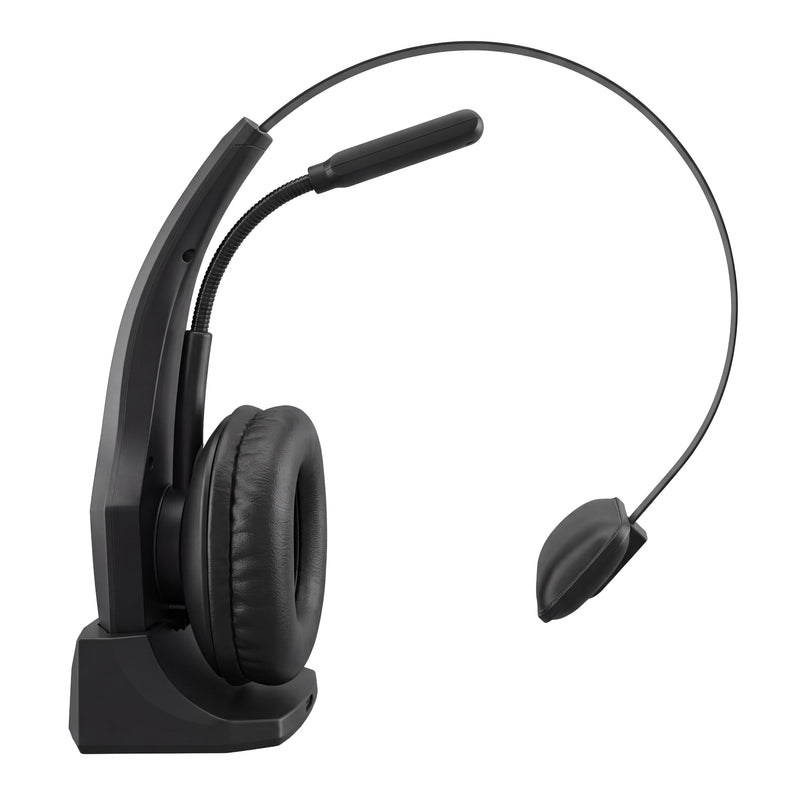 Trucker Bluetooth Headset with Noise Canceling Mic & Mute Button