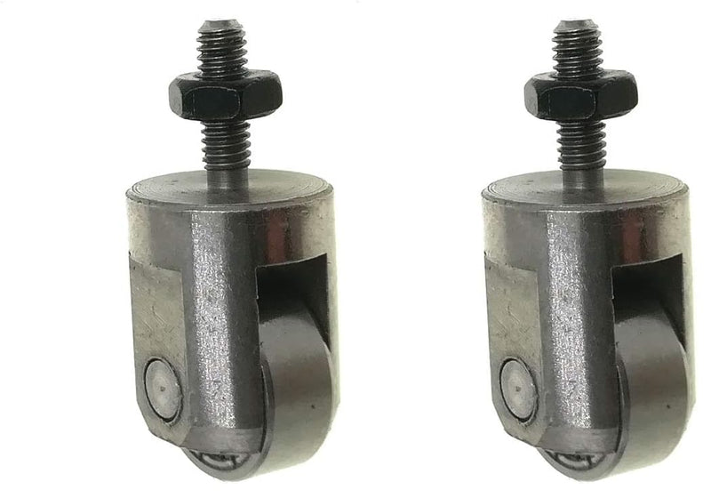 Roller Contact Point for Dial Indicator Depth Gauge Tool 10mm Diameter Wheel M2.5 Thread (Pack of 2) M2.5D10L3 (Pack of 2)