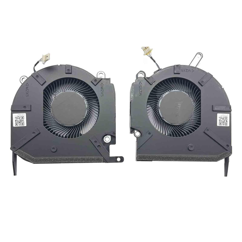 BestParts CPU+GPU Cooling Fan Replacement for HP Omen 16-K, 16-k0000 16-k0xxx 16.1 inch Gaming Laptop, P/N: N18088-001 N18089-001 (Note: only for RTX 3050/3050 Ti Graphics Series), 5V Fan for RTX 3050/ 3050 Ti Graphics