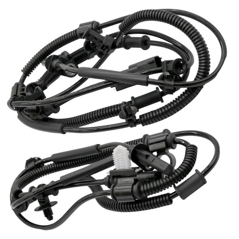 2PCS Rear Left and Right Abs Wheel Speed Sensor Compatible with Ford F-150 Mark Lt BL3Z2C190A BL3Z2C190B ALS2599 ALS2600 V8 6.2L 6210cc 379cid, SVT Raptor 11 12 13 14 2011 2012 2013 2014