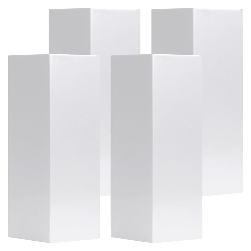 Japard Garage Wall Protector for Car Doors, 4 Pack 15.7" x 9.8" Foam Wall Corner Guard for Parking Garages, Pole Protect Padding, Protect Your Car, Garage Corner Edge and Bumpers White - Corner