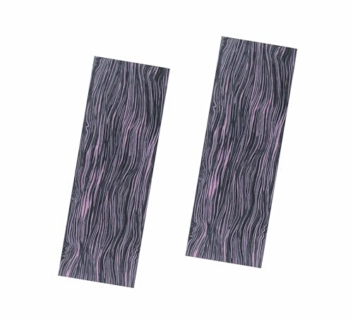 G10 Scales Knife Handle Blank Hilt Grip (Light Purple and Black) Light Purple and Black