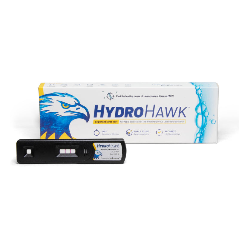 Legionella Swab Test for Water Outlets - Single-Use Legionella Testing Kit for Legionella pneumophila SG1. Water Testing Kits for Pools, Hot Tubs, Shower Heads, Taps & Hoses