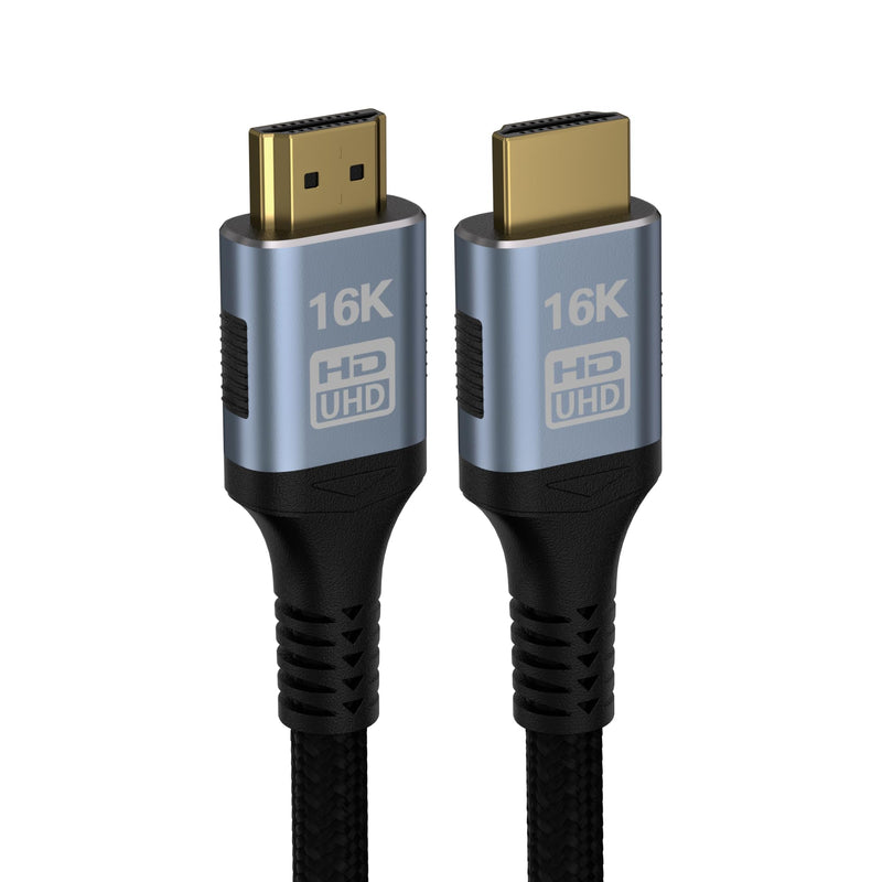 16K 8K HDMI 2.2 Cable 96Gbps 6.6FT/2M, Ultra High Speed HDMI Gaming Cord Support 4K@480Hz 8K@240Hz, HDCP 2.2&2.3, Dynamic HDR, eARC,DTS:X, Compatible with PC/Monitor TV/HDTV/PS5/Blu-ray