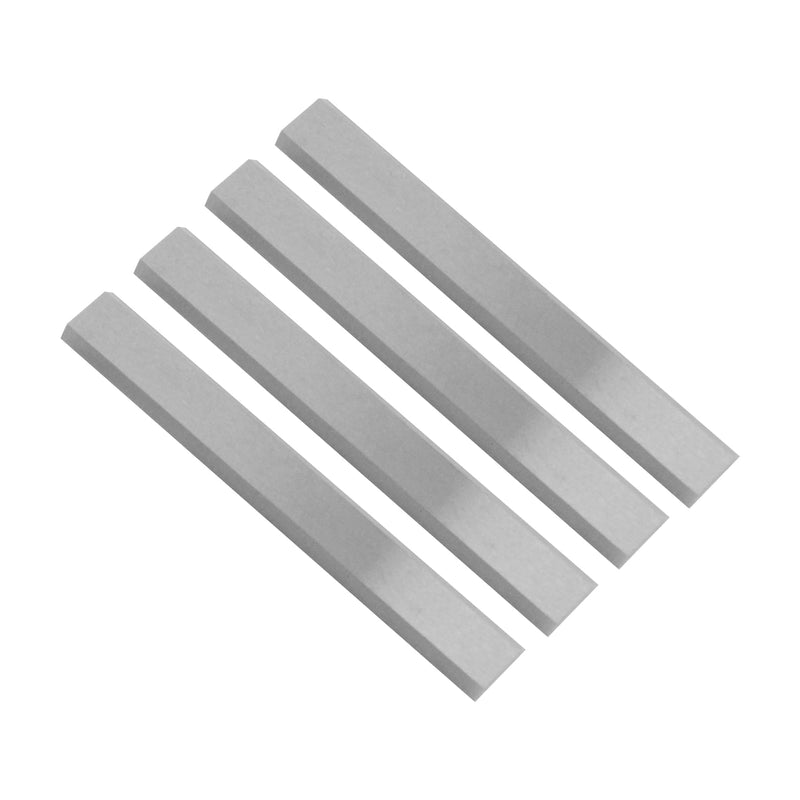 2.5" Carbide Paint Scraper Blades, Double-Edged Reversible Replacement Tungsten Steel Blades, Fit for 2.5in scraper, for Removing Paint, Wood, Glue and Grout - 4pcs 4pcs 2.5"