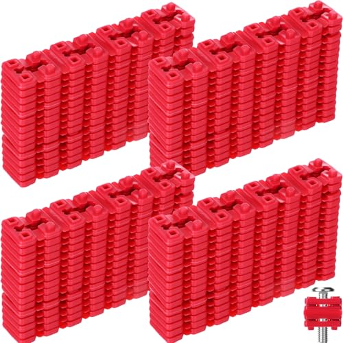 Outlet Spacers for Electrical Box, 200 Pcs, Red
