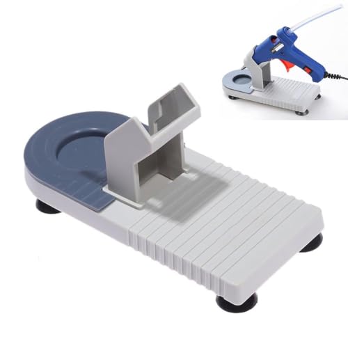 Glue Gun Stand, Heat Gun Holder, Mini Glue Gun Stand Holder Base for Most Small Glue Guns, Helpful Tool for Make Your DIY, Crafts Well Bars Orderly