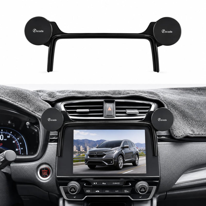 Car Phone Mount for 2017-2022 Honda CRV,7/9-Inch Screen Dual Magnetic Phone Holder Honda CRV Accessories,Strong Magnetic Hold,Does Not Block the Air Vent,Car Phone Holder for iPhone 17-12 & All Phones Magnetic Holder