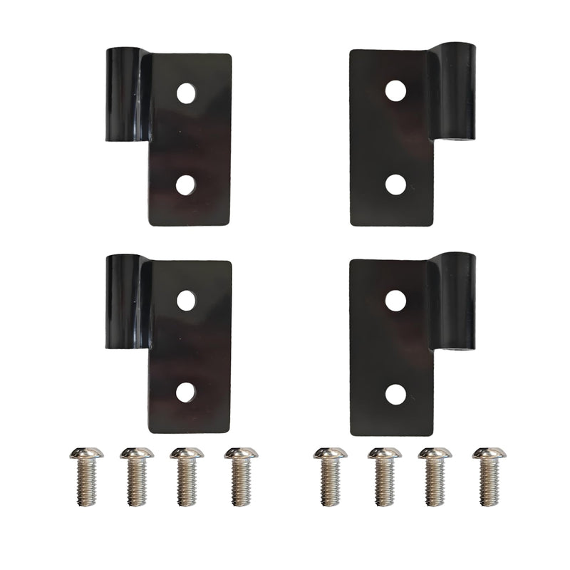 2 Set 11202.03 Lower Door Hinge Brackets Compatible with Jeep Wrangler/CJ/TJ/YJ, Door Hanger Hinge Fit for 1997-2006 Jeep Wrangler,1997-2006 Jeep TJ,1976-1986 Jeep CJ 2
