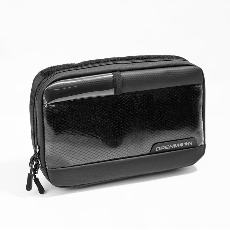 OPENMOON Translucent Storage Electronics & Camera Accessories Pouch - Cable Organizer Gear Accessories Pouch Travel Camera Essentials - S thick version