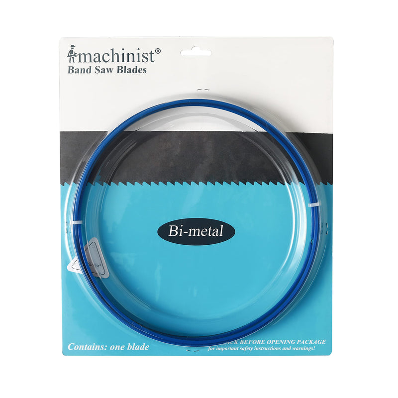 Imachinist S933458SS M42 93" X 3/4" X 5/8 TPI Bi-Metal Bandsaw Blades for Stainless Steel and Other Soft Ferrous Metals, Variable Teeth