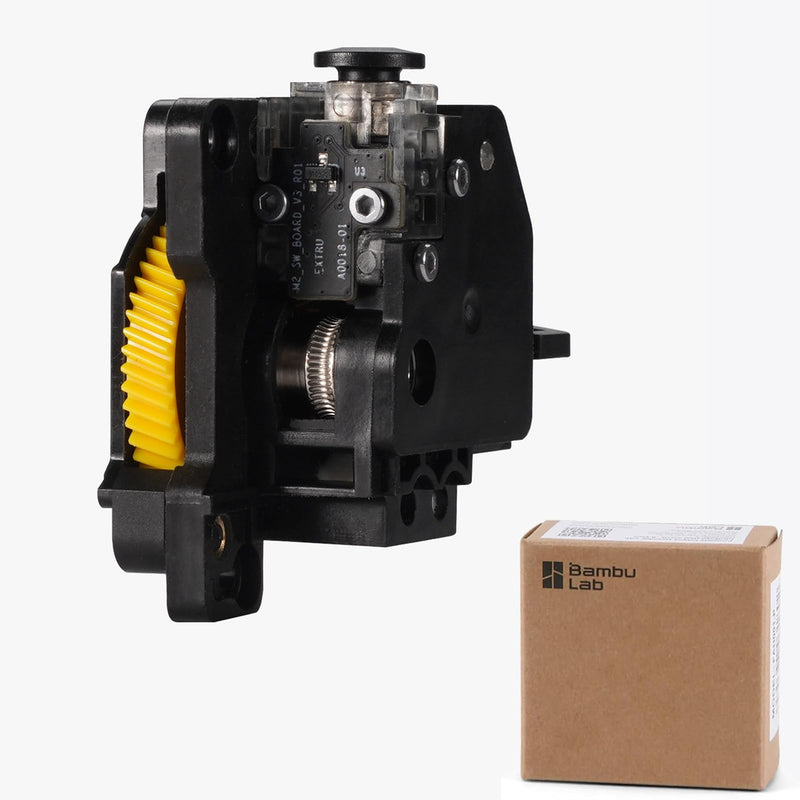 ENOMAKER Bamboo Lab P1 Extruder Unit for P1P,P1S 3D Printer,High-Extrusion Force Stainless Steel Dual Gear with Filament Break Detection,Anti-Slip Complete Toolhead Extruder Assembly Replacement Parts P1 series Extruder