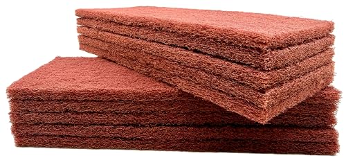 7447 PRO 3-2/3" x 9" Very Fine Maroon Surface Conditioning Sheet